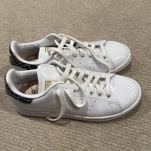 Stan Smith Patent Navy and Gold